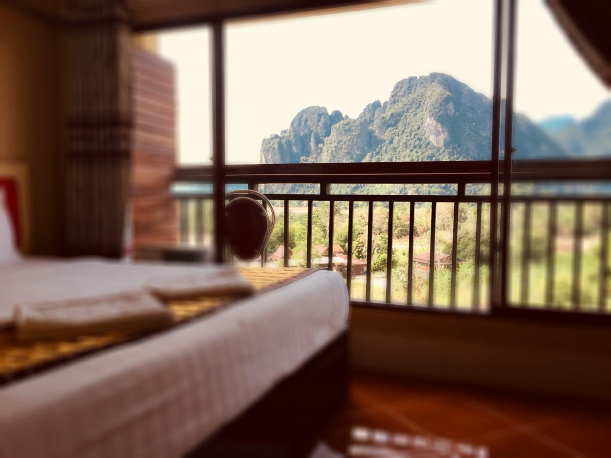 Mountainview Riverside Boutique Hotel Vang Vieng Extérieur photo